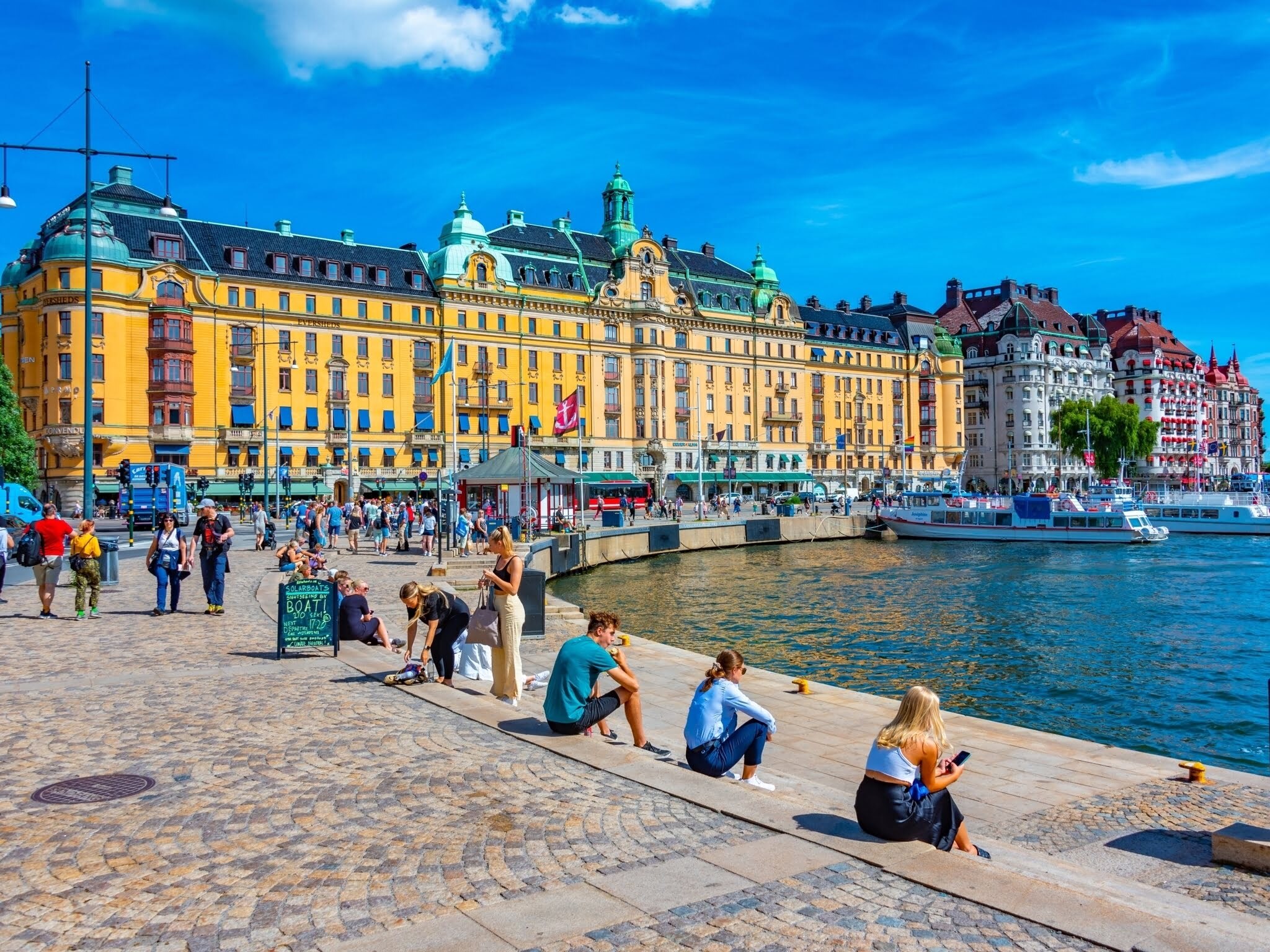 Nybrokajen i Stockholm